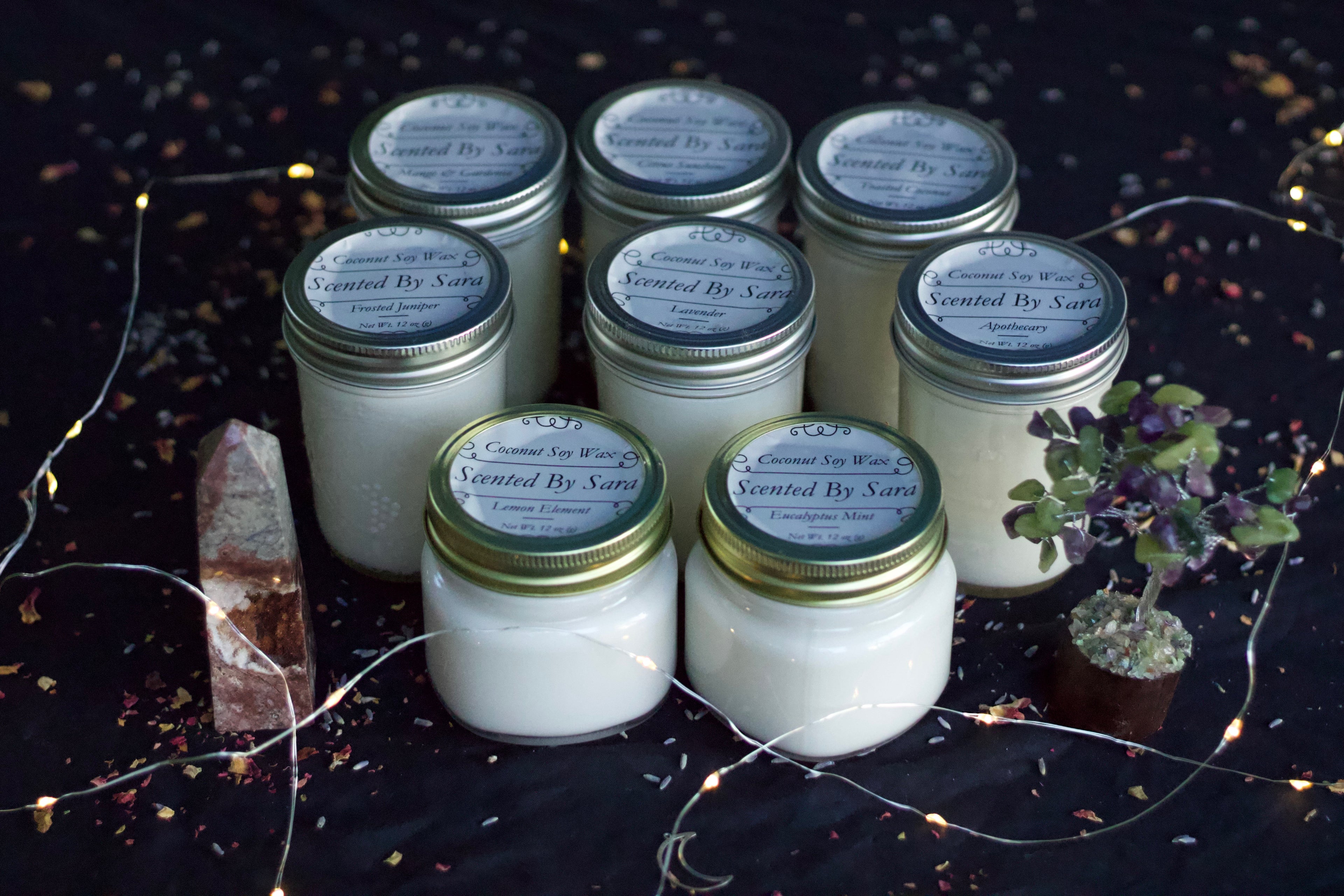 8oz Coconut Soy Wax Candle